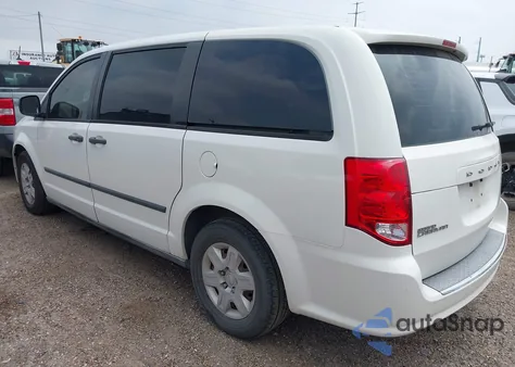 2013 Dodge Grand Caravan American Value Pkg from USA, damaged, VIN 2C4RDGBG2DR587635